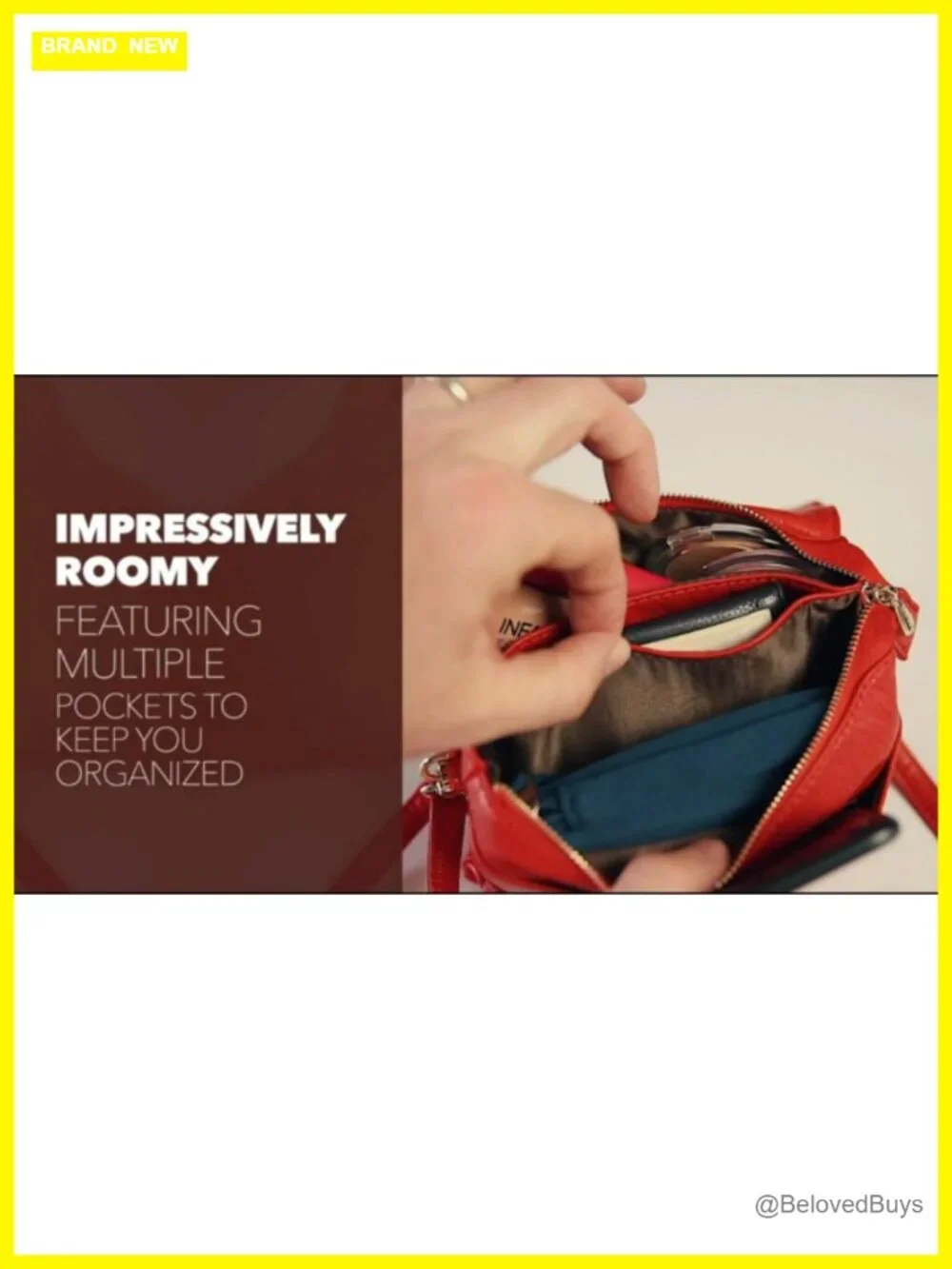 RFID Blocking Small Vegan Leather Crossbody Bag for Travel